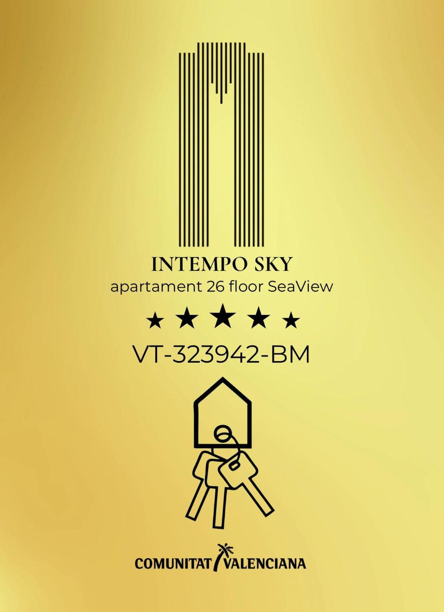 Intempo Sky Luxury Apartment 26 Floor Seaview Μπένιντορμ Εξωτερικό φωτογραφία